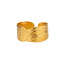 Bracelete Cuff Dourado HPTOTMG