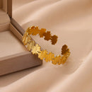 Bracelete Cuff Dourado HPTOTMG