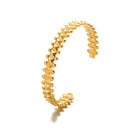 Bracelete Cuff Dourado HPTOTMG