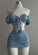 Conjunto Sexy Knit – Club Wear