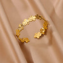 Bracelete Cuff Dourado HPTOTMG
